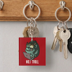 Drôle Internet Troll Numéro 1 Troll Portable Carto
