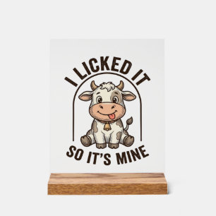 Drôle Je L'ai Léché Vache Chemise Vintage Ferme De