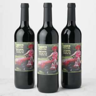 Drôle Je Ne Bois Jamais Seul De Vins Étiquettes !