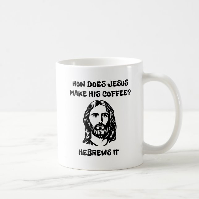 Drôle Jésus Mug (Droite)