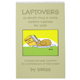 Drôle Laftovers Aliments Caricatures Calendrier