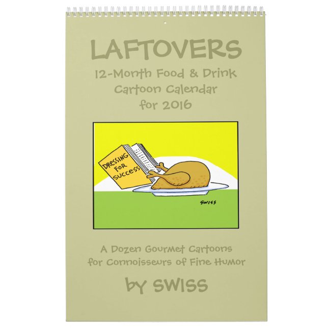 Drôle Laftovers Aliments Caricatures Calendrier (Protection)
