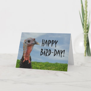 Drôle laide Turquie Bon thanksgiving carte d'anniv
