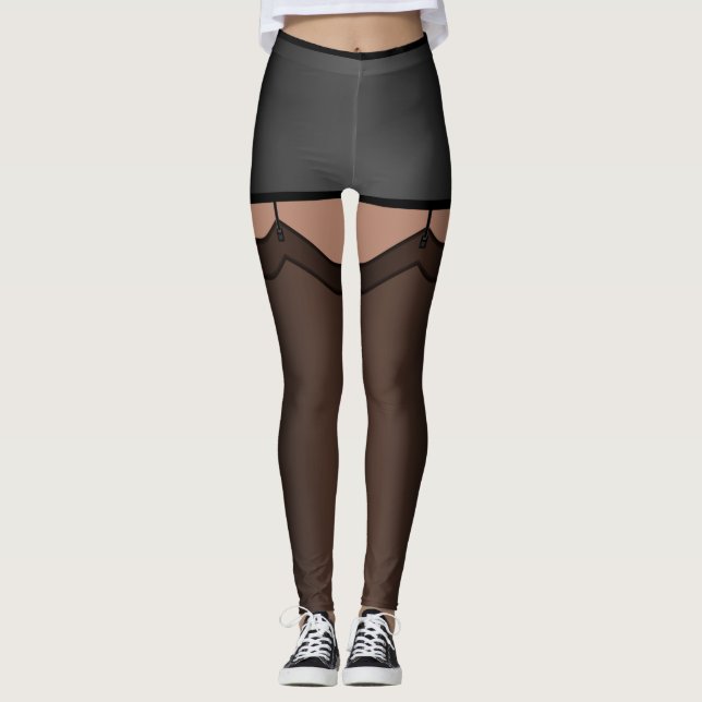 Drôle Lingerie Leggings Bas Costume Pantalon (Devant)