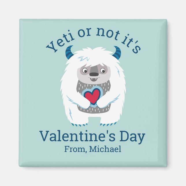 Drôle Magnet Valentine (Devant)