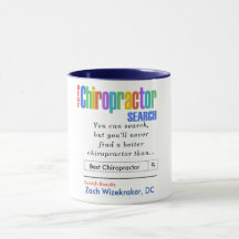 Drôle Meilleur chiropraticien Mug