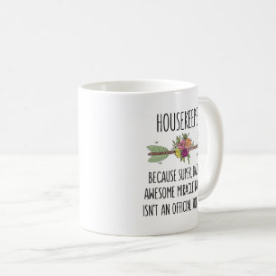 Drôle Ménagère Maison Nettoyeur Cadeau Mug