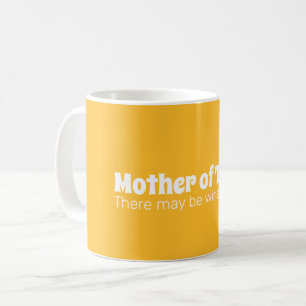 Drôle Mère des jumeaux Bright Yellow Coffee Mug