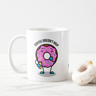 Drôle Mignonne Mug de beigne