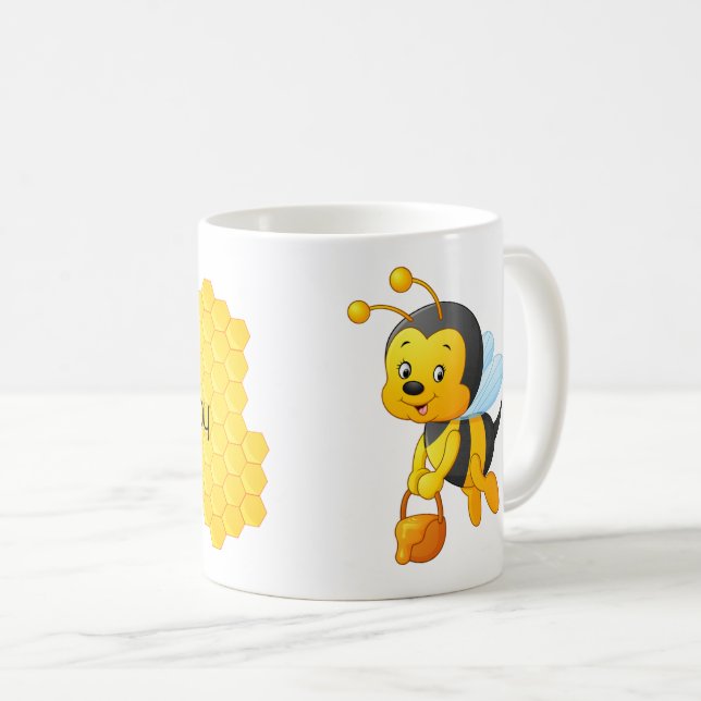Drôle Mug - Abee Happy! (Devant droit)