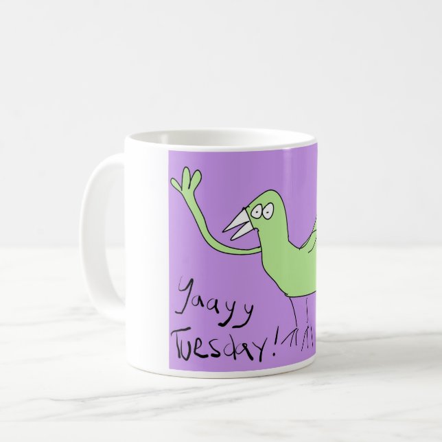 Drôle Mug Café - YaayTuesday! Lover au café (Devant gauche)