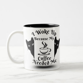 Drôle Mug Je Me Suis Réveillé Parce Que Mon Café A