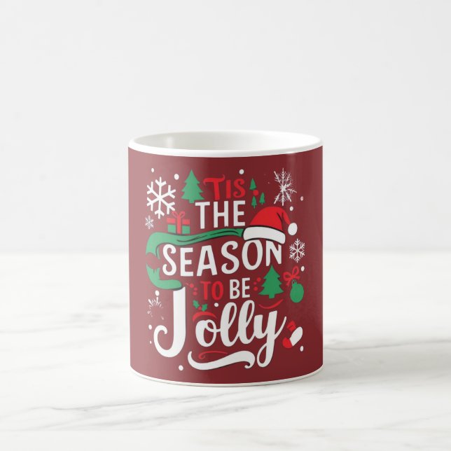 Drôle Mugs de Noël pour égayer votre journée (Centre)