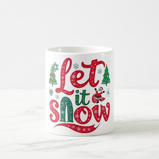Drôle Mugs de Noël pour égayer votre journée (Centre)