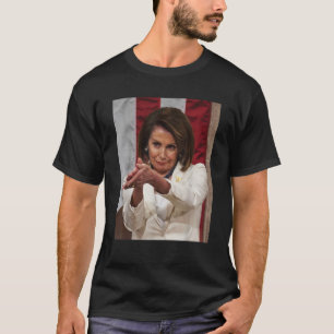 Drôle Nancy Pelosi Clap Back T-shirt Anti Trump Me