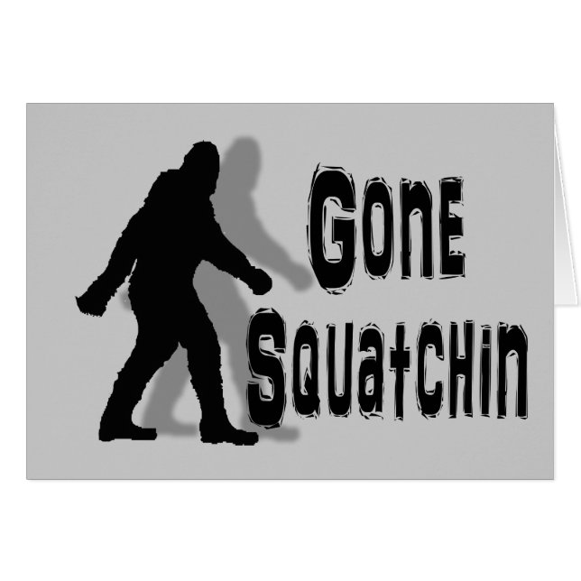 drôle nerdy geek gros pied sasquatatch (Devant Horizontal)