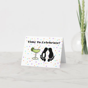 Drôle orteils de morgue avec étiquette carte d'ann