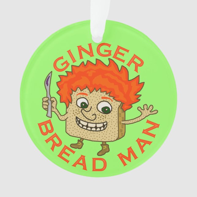 Drôle Pain de Gingembre Homme Pun de Noël (devant)