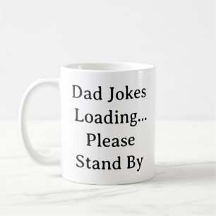 Drôle Papa Mug - Papa Blagues Chargement S'Il Vous
