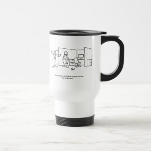 Drôle Pense Dehors De La Boîte Business Mug