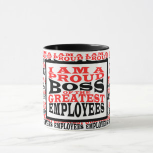 Drôle personnalisé Meilleur cadeau de patron Mug
