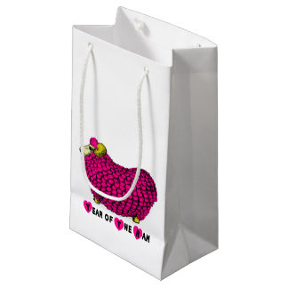 Drôle Pink Ram Chinois Année Zodiac S Sac cadeau