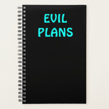 Drôle planificateur "PLANS MAUVAIS"