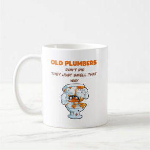 Drôle Plumber café Mug