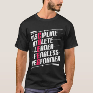 Drôle Pom-pom girl Cheerlead Dancing TShirt Chee