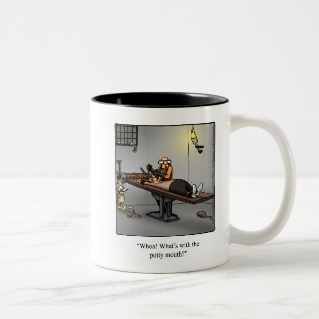 Drôle "Potty Mouth" Mug Cadeau (Droit)