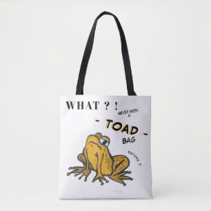 Drôle Poussière de dessin de TOAD. Sac fourre-tout