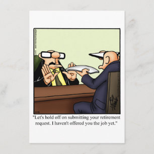 Drôle Retraite Invitation