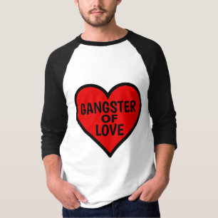 Drôle Saint-Valentin, T-shirts hommes, Gangster