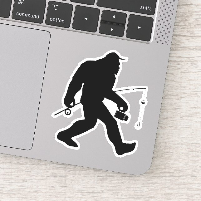 Drôle Sasquatch Sticker Decal (Détail)