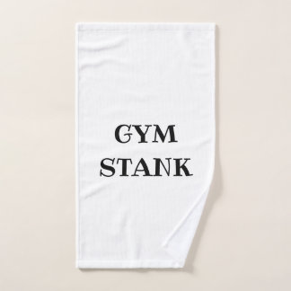 Drôle serviette de gym