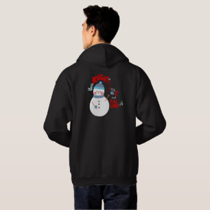Drôle Snowman Mitten Texte cadeau sur Sweat - shir