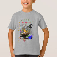 Drôle Sorcière Toad Cartoon Humour Cust. T-shirt