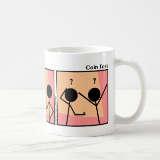 Drôle Stickman Coin Toss Mug