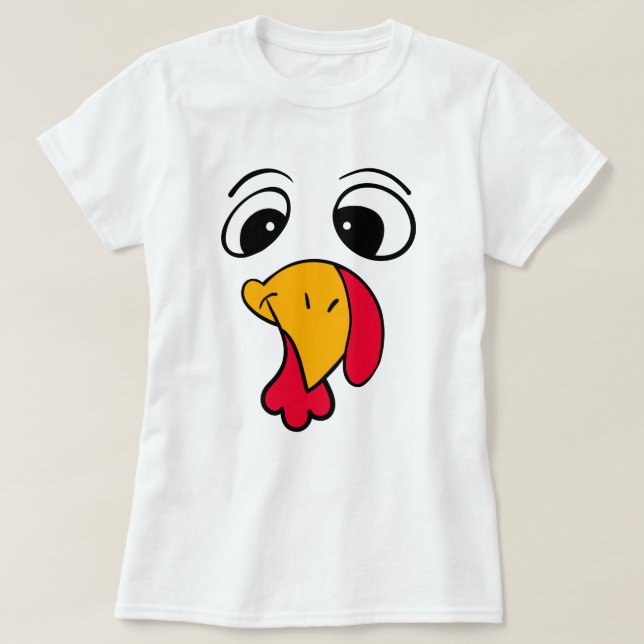 Drôle T-shirt Turquie Thanksgiving (Design devant)