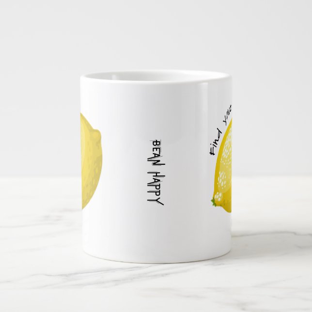 drôle tasse de café inhabituelle avec localisateur (Devant)