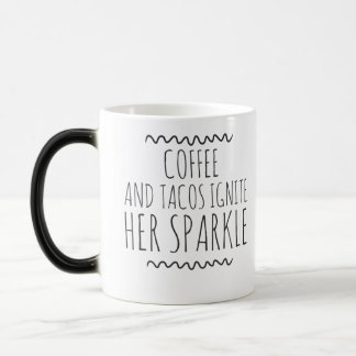 Drôle Tasse de café pour elle, Café et Tacos