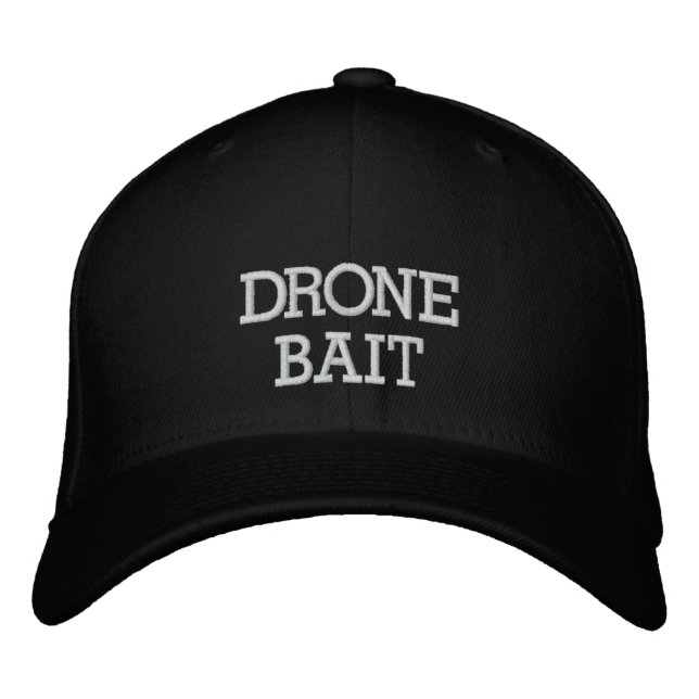 Drone Bait Bestickte Baseballkappe (Vorderseite)
