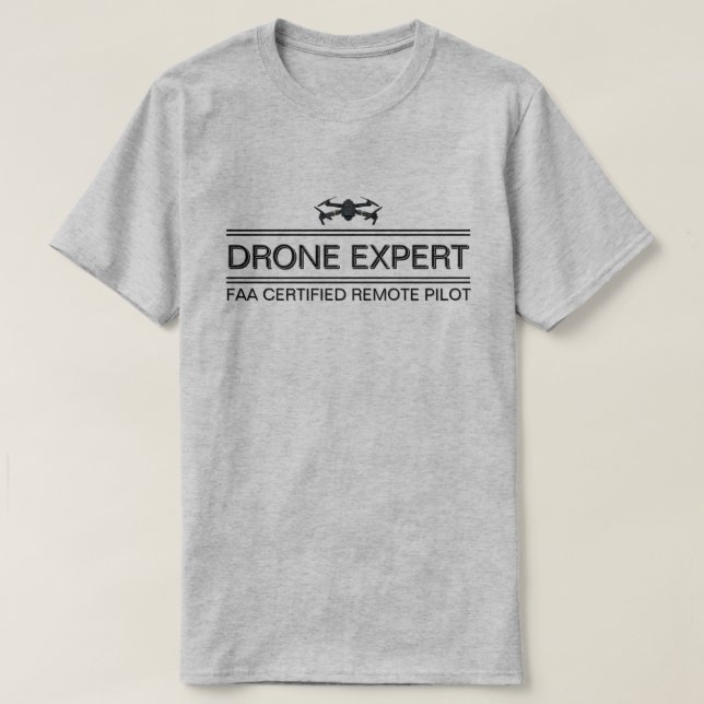 Drone Expert™ T-Shirt (Design vorne)