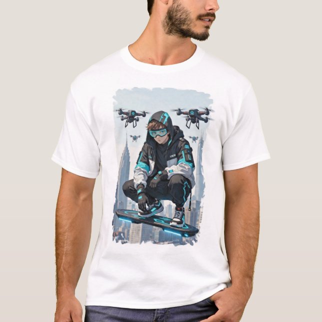 Drone Rider T-Shirt (Vorderseite)