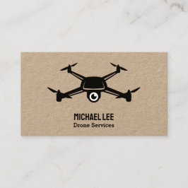 Drone Services Custom QR Visitenkarte