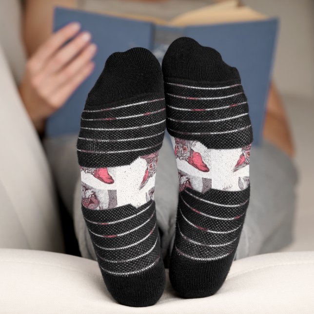 DROOLING. DOGO DE BURDEOS. SOCKEN (Unterseite)