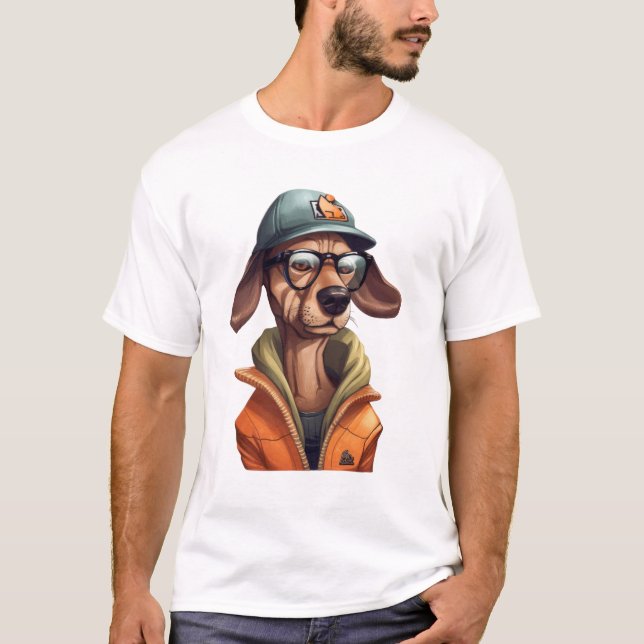 Droopy & Dapper Typ T-Shirt (Vorderseite)
