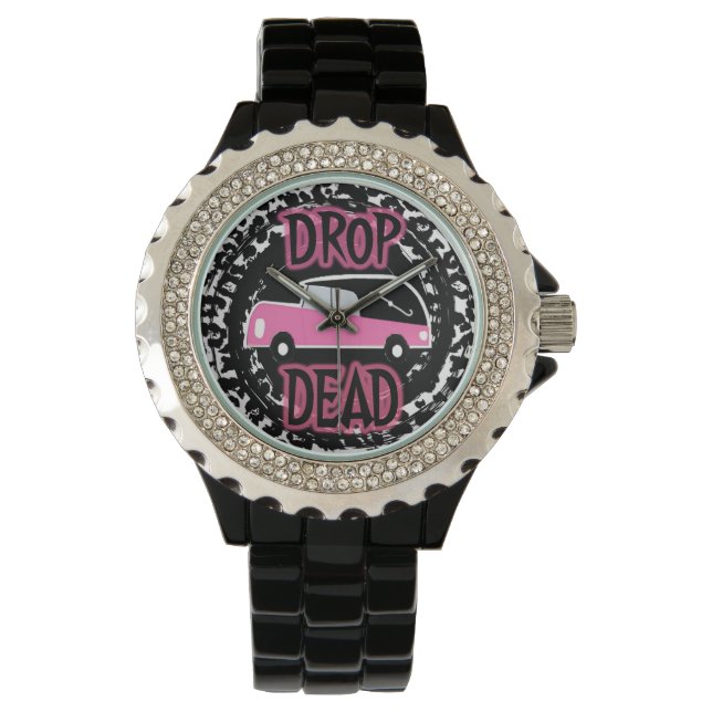 Drop Dead Watch Armbanduhr (Vorderseite)