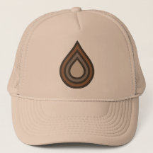 Drop Layered Artwork Trucker Hat