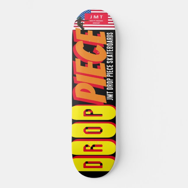 DROP PIECE JMT 8 1/4" Skateboarddecke Skateboard (Vorderseite)